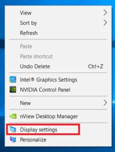 how to set up a vertical monitor