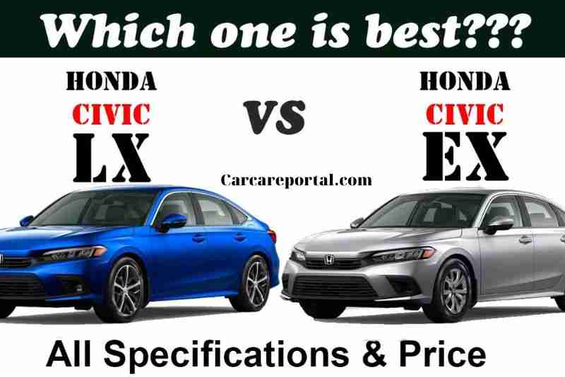 Difference Between Honda Civic Lx vs Ex